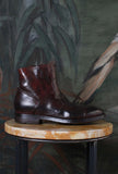 LeMargo Stivaletto Dragan in Pelle Anticata Teak Zip Laterale Savoir-Faire