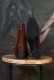 Stivaletto Beatles Ranch di Le Margo di colore Cognac in pelle da donna