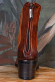 Stivaletto Atena 055 Pelle Anticata Cognac