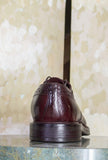 Scarpe Derby Serrano di Lemargo nella profonda tonalità Mosto da Uomo