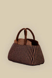 Borsa Lizzy Rover choco-Black della Maison Via Mail Bag