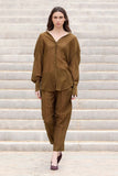 Camicia Over Lao Khaki