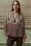 Camicia Susanne Shiny Oak Mauve
