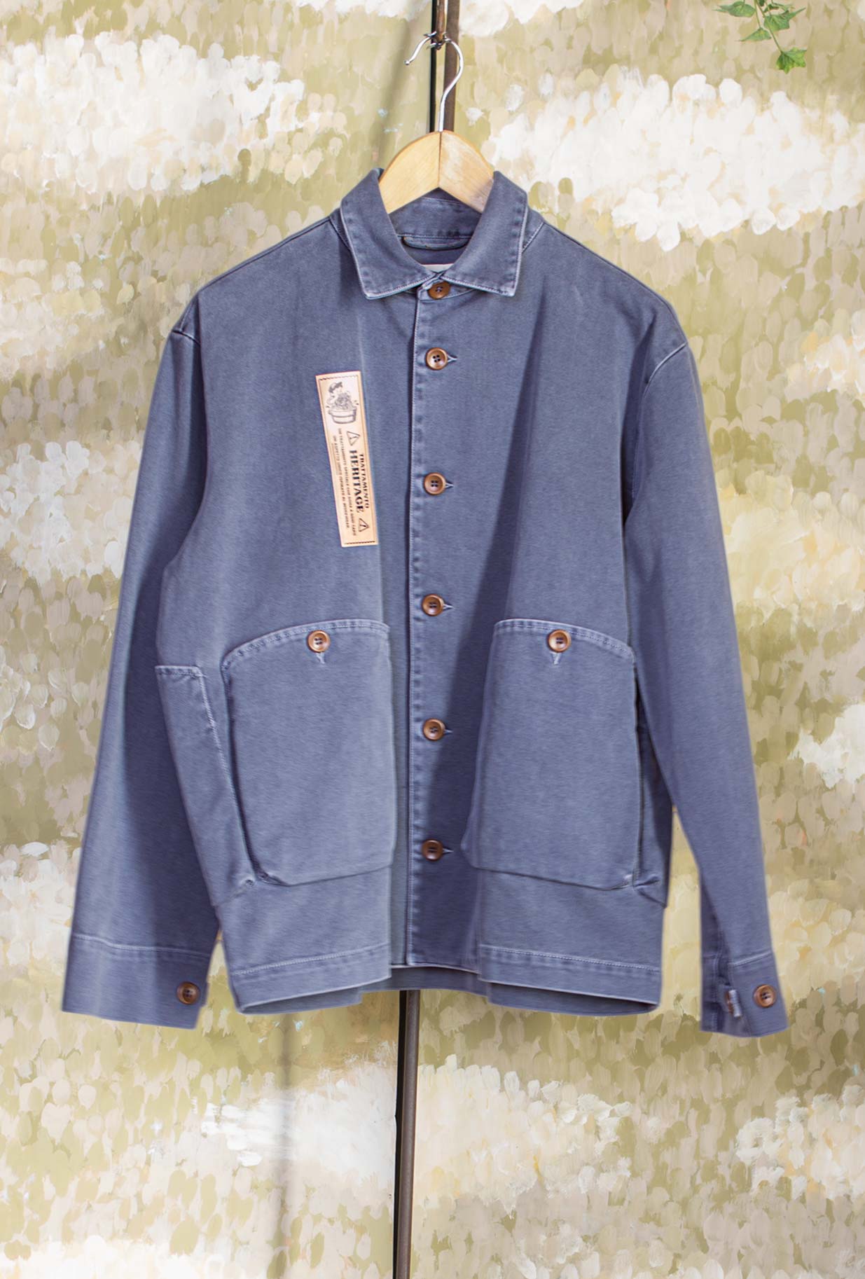 Giacca Stoner Multipocket di Madson Km 0 realizzata in cotone nell’intramontabile tonalità Night-Blue da Uomo