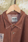 Giacca Stoner Multipocket di Madson Km 0 realizzata in cotone placcato nell’intramontabile tonalità Brown da Uomo
