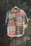 Camicia M/c Ultralight Quadro Multicolor