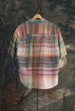 Camicia bowling di Madson Km 0 stampa Quadri da Multicolor da Uomo