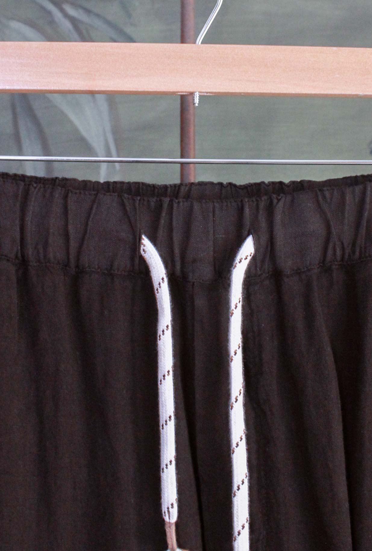 Pantalaccio Anafi Black di Madson Km 0 in Lino da Uomo