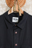 work jacket in cotone cavalry di madson km0 da uomo color black ss24