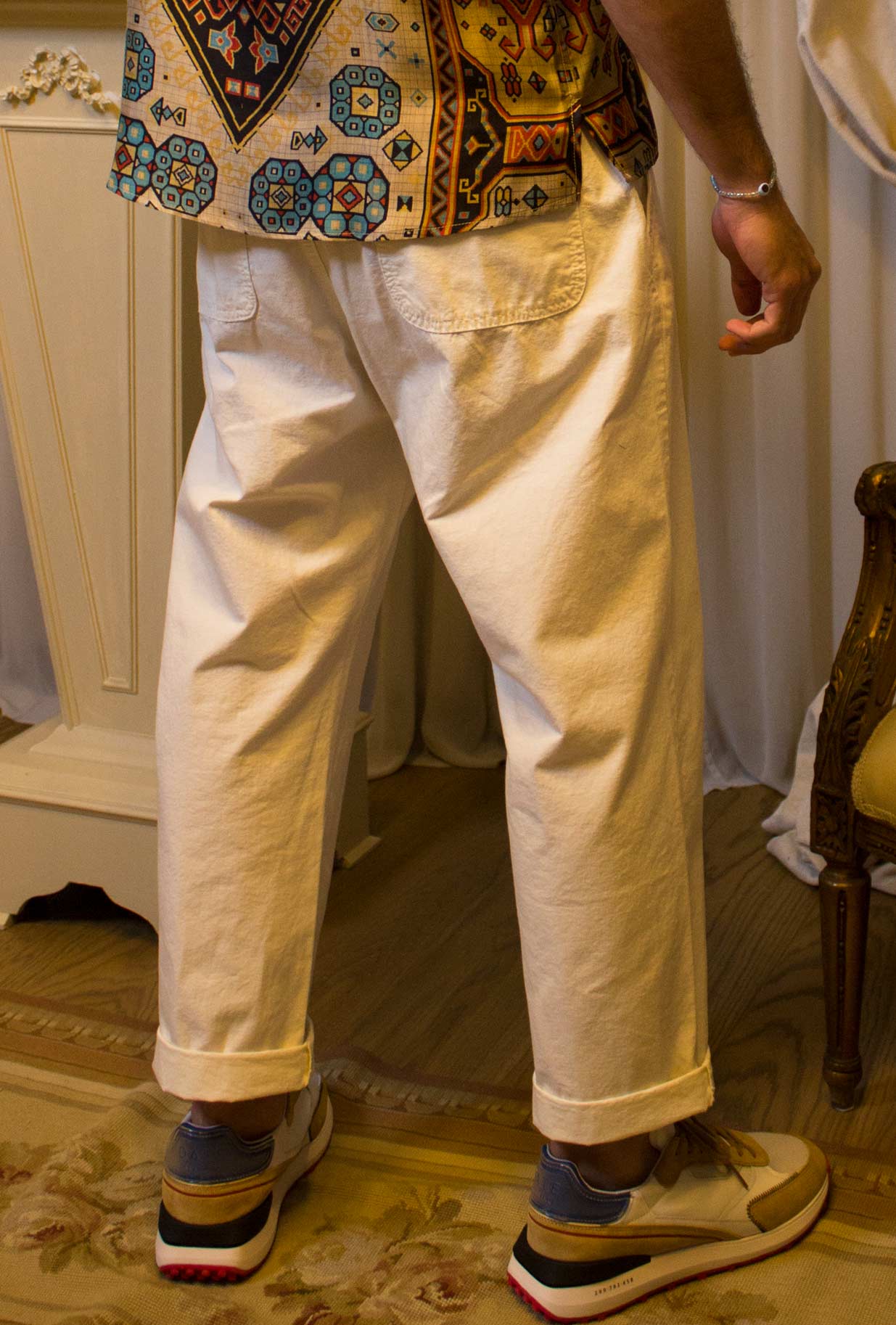 Madson Km 0 Uomo Pantalone Illinois Ecrù