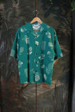 Madson Camicia Bowling Mussola Emerald Leaves Uomo Bowling Cotone