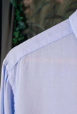 Mastri Camiciai Camicia Regular Muslin Sky Cotone Uomo leggero