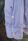 Mastri Camiciai Camicia Regular Muslin Sky Cotone Uomo leggero