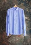 Camicia Mark firmata Mastri Camiciai con tonalità Sky da Uomo