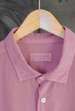 Camicia Mark firmata Mastri Camiciai con tonalità Onion Pink da Uomo