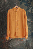 Camicia Mark Mastri Camiciai nella tonalità Mango da Uonmo