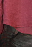 Camicia Mark firmata Mastri Camiciai con tonalità Indian Red da Uomo