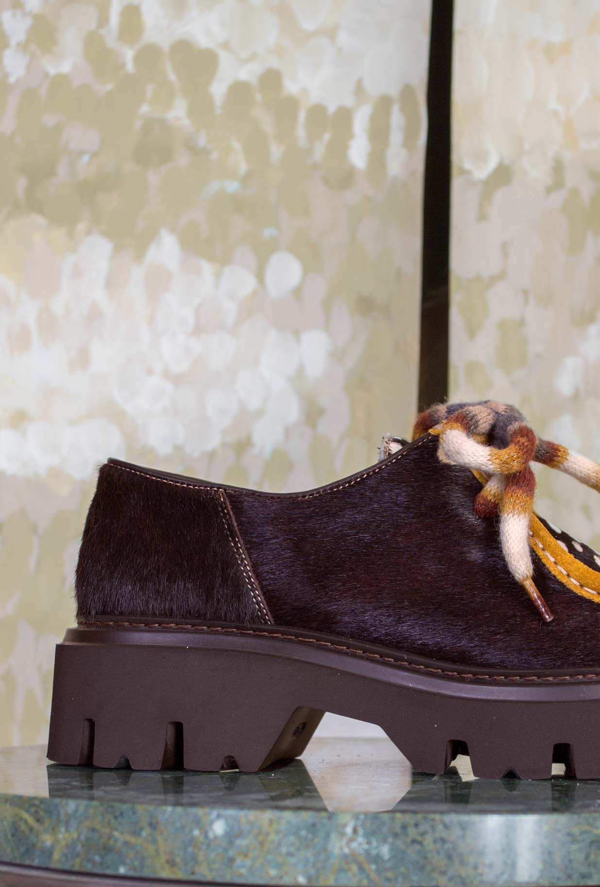 Scarpa Maze modello Dora con tomaia in Horsy Coccinella da Donna