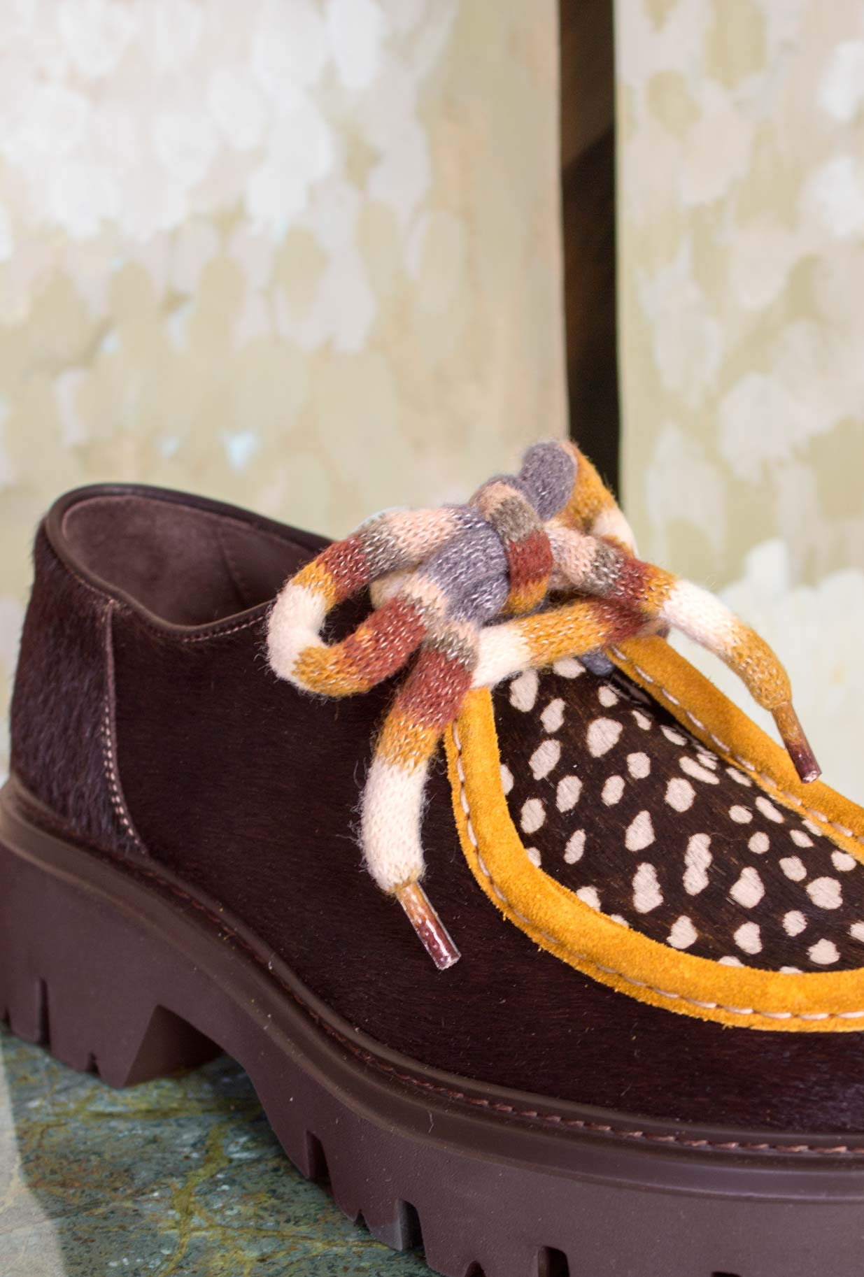 Scarpa Maze modello Dora con tomaia in Horsy Coccinella da Donna