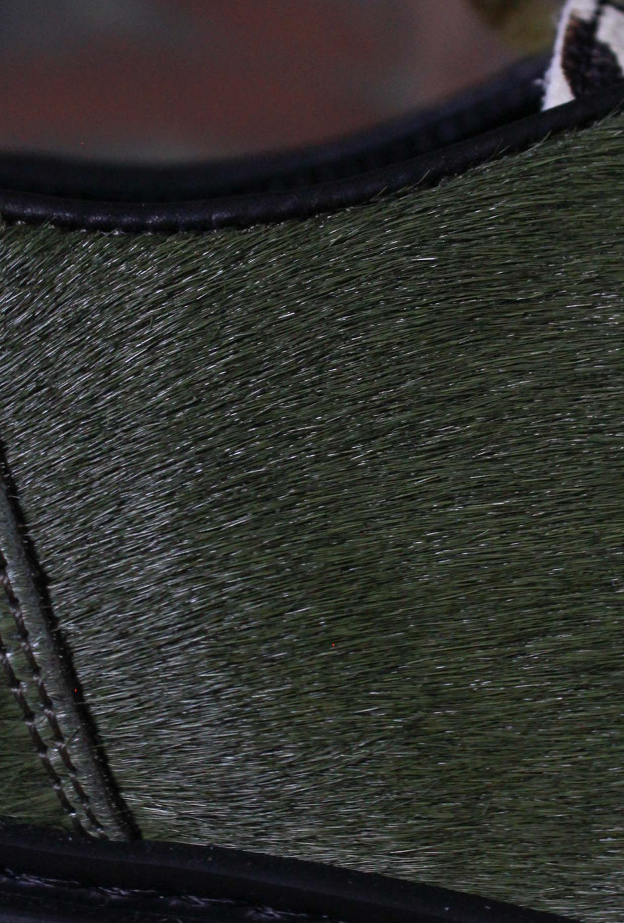 Scarpa Stringata Ingegnere Dora della Maze di colore Zebra Olive da Donna