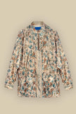 Bomber Gala firmato Mes Demoiselles Paris realizzato in chiffon di viscosa nella luminosa fantasia Golden Garden da Donna