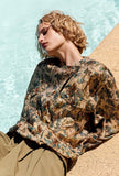 Camicia Gaudel firmata Mes Demoiselles Paris realizzata in viscosa leggera nella luminosa fantasia Golden Garden da Donna