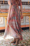 Abito lungo ormay ikat di mes demoiselles paris ss24 donna