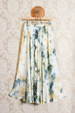 Gonna Ina tie-die kaki ocra di mes demoiselles paris donna ss24