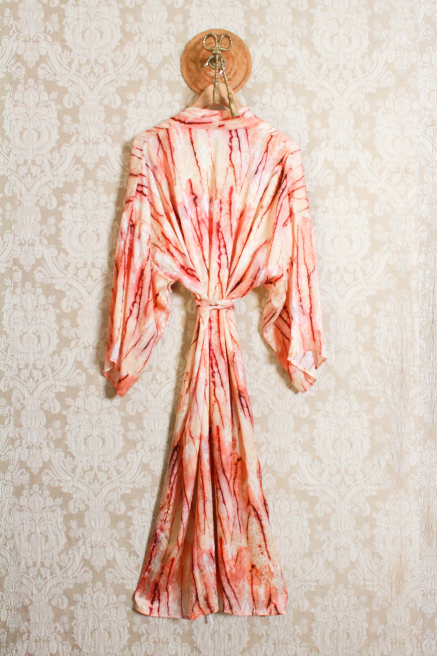 Kimono di mes demoiselles paris stampa marble marshmallow morrus ss24 donna