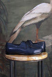 Mocassino Boat Martin tonalità Blue Navy firmato Morgillo da Uomo