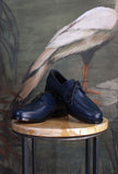 Mocassino Boat Martin tonalità Blue Navy firmato Morgillo da Uomo