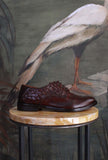 Scarpa Derby Pasolini Intreccio Cuoio