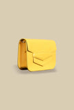 mini bag da donna della maison ndb con catena oro color ananas