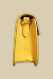 mini bag da donna della maison ndb con catena oro color ananas