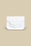mini bag da donna con chain gold della maison ndb 968 color latte