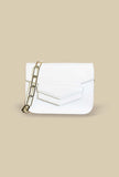 mini bag da donna con chain gold della maison ndb 968 color latte