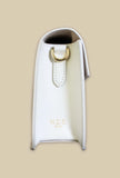 mini bag da donna con chain gold della maison ndb 968 color latte