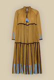 Gipsy Wide Dress With Application Kaki