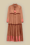 Gipsy Wide Dress With Application Rumah