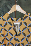 Abito Lungo Faldone di Niù nell’inedita fantasia Rafia Batik da Donna
