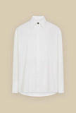 Camicia Over di Niù realizzata in pregiato cotone nella delicata tonalità White da Donna