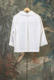 Camicia Over tonalità Papiro di Niù da Donna in cotone