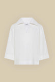 Camicia Over tonalità Papiro di Niù da Donna in cotone