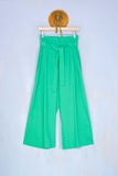 Pantaloni Bow Emerald