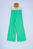 Pantaloni Bow Emerald