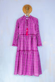 Abito Midi Vichy Ninfea