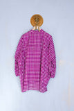 Camicia Coreana Over Vichy Ninfea