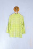 Camicia Coreana Vichy Lime