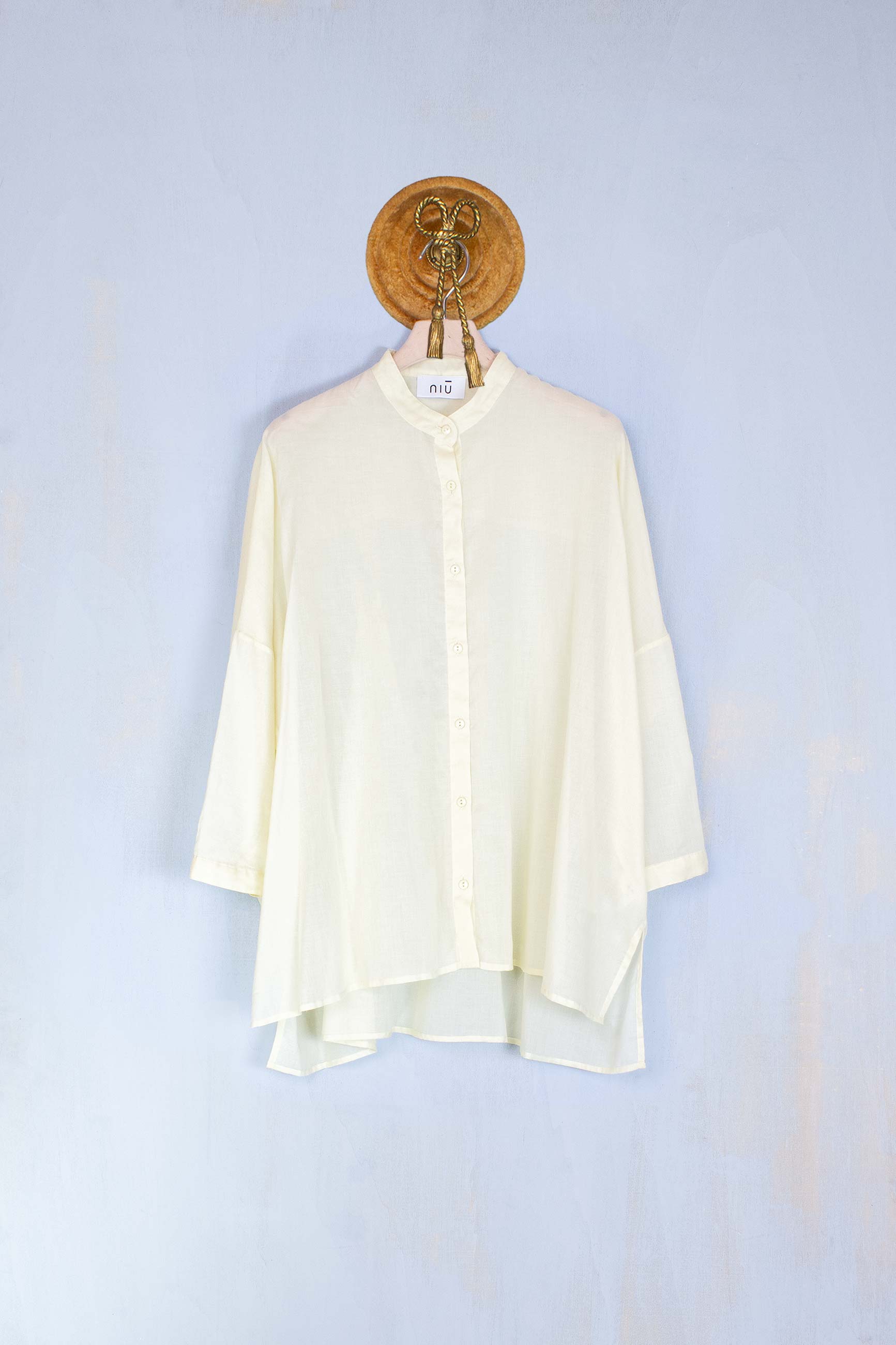 Camicia Coreana Over Cocco