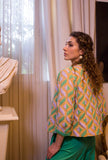 Giacca Bolero Weaving Maracuja